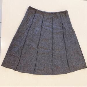NWT Modivea Heavy Wool Panel Skirt Gray Heather 12